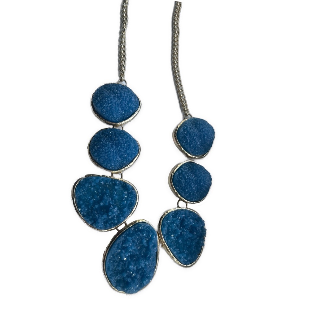 Blue Statement Necklace